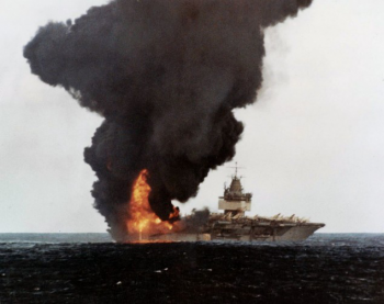 USS_Enterprise-on-fire