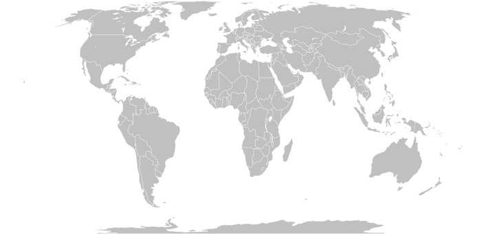 Equal Earth — равновеликая карта мира