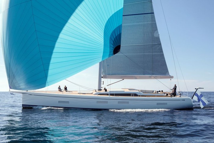 Swan 80 в Каннах — интерьер и детали