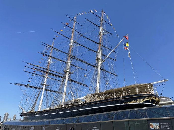 Cutty Sark с новой реей