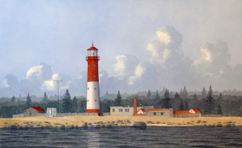 Маяк острова Сескар
