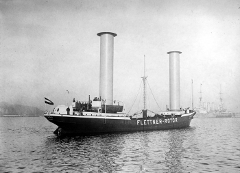 Роторное судно Buckau, 1924 год