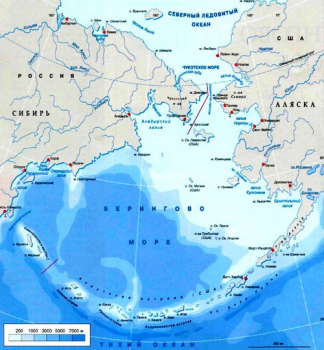 Маршрут Эйвы — Берингово море