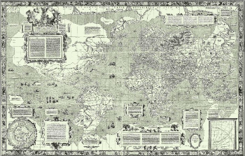 Карта Меркатора 1569 года