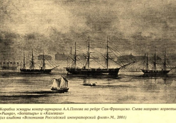 Русская эскадра в Сан-Франциско