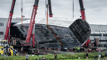 Разворот алюминиевого корпуса Project 410