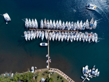 Open Sailing Week — флот в бухте