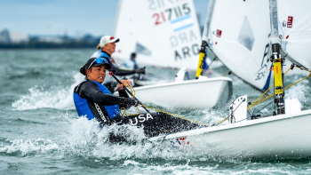 Charlotte Rose на чемпионате мира ILCA 6 2026