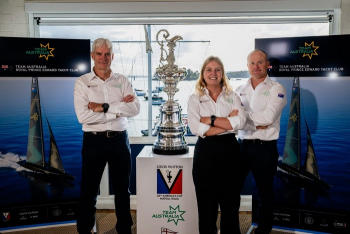 Team Australia 38th America's Cup - challenge announcement