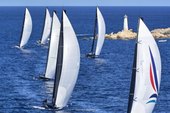 Maxi Yacht Rolex Cup 2026 — флот на дистанции