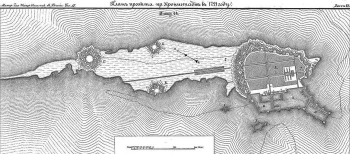 Проект Кронштадтской крепости 1721 года