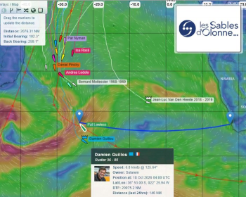 Golden Globe Race 2026 — положение флота