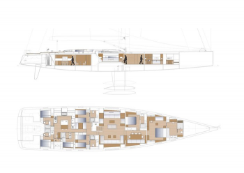Интерьерная планировка Swan 128