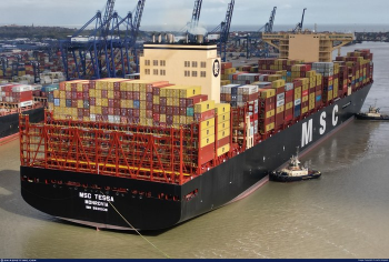 MSC Tessa у причала