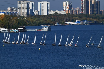 Первый Кубок Москвы J/70 — флот